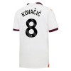 Maglia ufficiale Manchester City Kovacic 8 Trasferta 2023-24 per Bambino